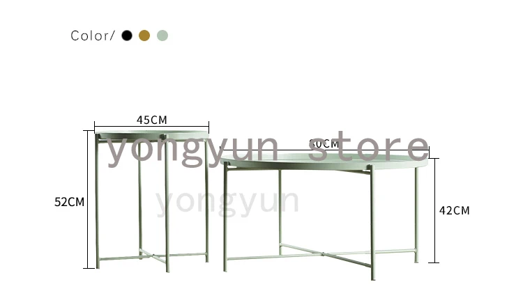 Гостиная углу сбоку Кофе таблица Современный хороший Дизайн Лофт стиль моды металлический стальной поднос столик Популярные Лофт чайный столик