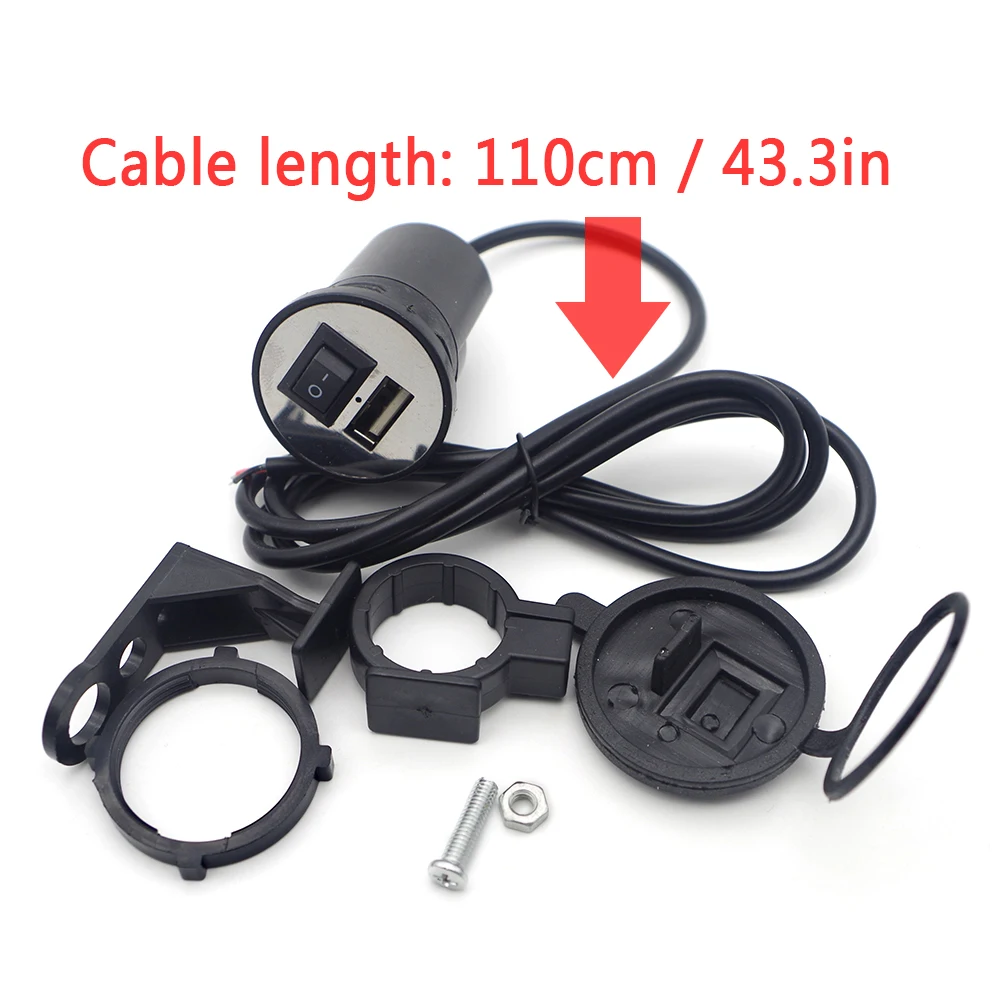 Usb moto charger motorcycle cargador usb moto Port Phone For honda