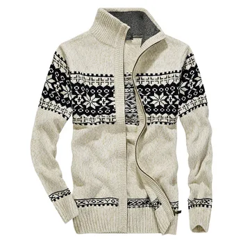 

Fashion Men's Striped Kint Sweater Autumn Spring Knitwear Loose Knitted Mens Sweaters Knitting Shirt Men Clothing Sweatercoat