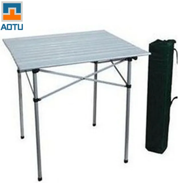 Best price at $101 Cheap Folding Picnic Table Portable Camping Stool Hiking Camping Portable Full Aluminum Alloy Outdoor Picnic Table AT6701