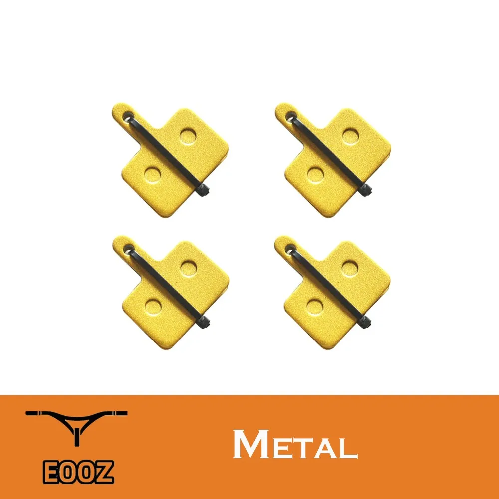 4 Pairs Bicycle Resin Disc Brake Pads For Shimano M375 M395 M416 M445 M446 M485