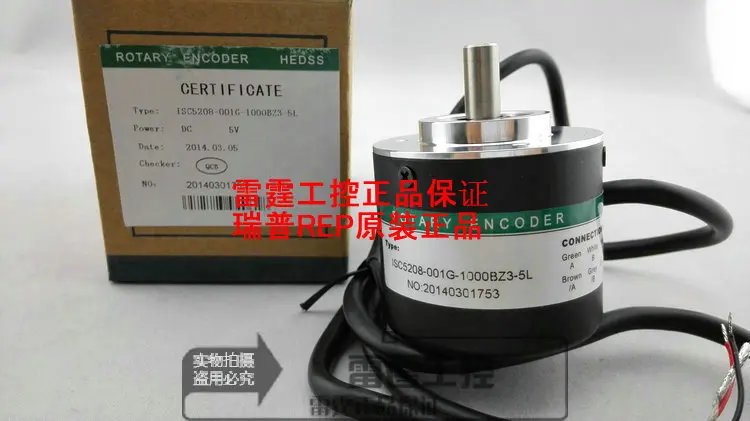 все цены на New Original rep incremental encoder ISC5208-001G-1000BZ3-5L онлайн