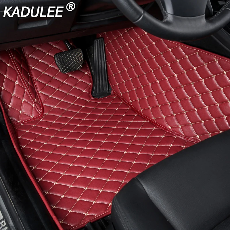 

KADULEE car floor mat For lexus gs nx rx ct200h lx470 is 250 lx570 LX570 NX200 CT200 ES GS IS LS car accessories make custom mat