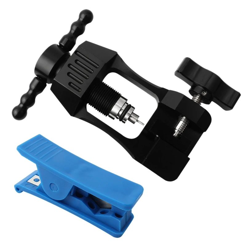 

Muqzi Bike Needle Driver Insertion Tool Bicycle Hydraulic Hose Fitting Insert Tool With Hydraulic Hose Cutter