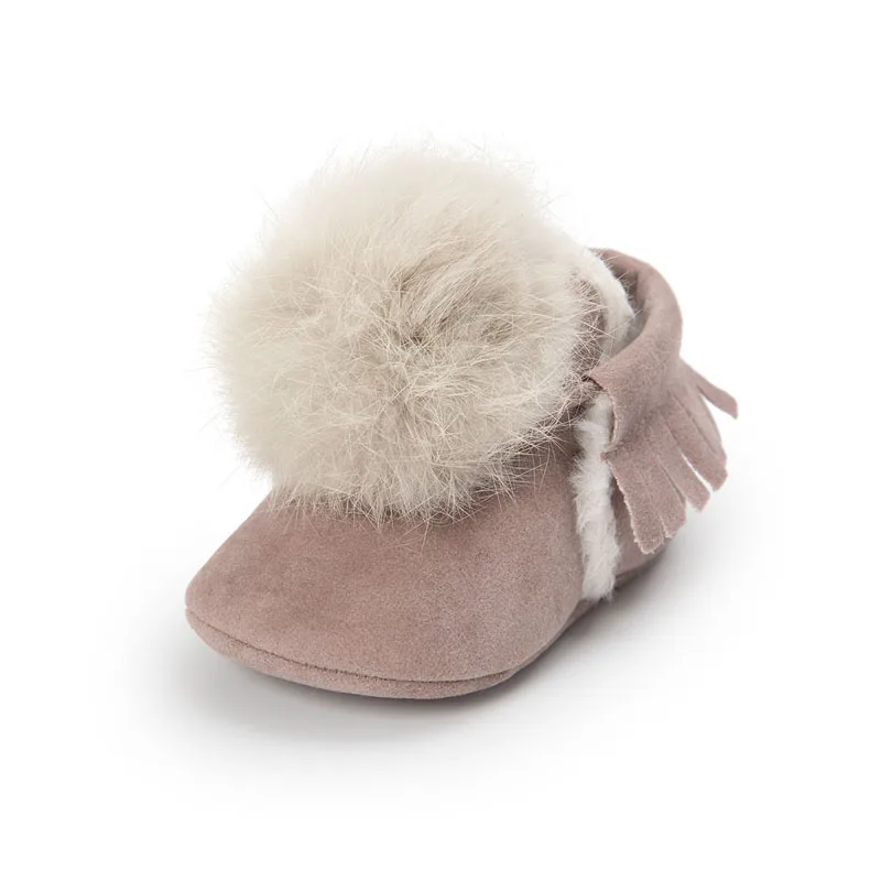 Зимняя Милая теплая обувь для маленьких девочек; обувь для малышей - Цвет: Model 1