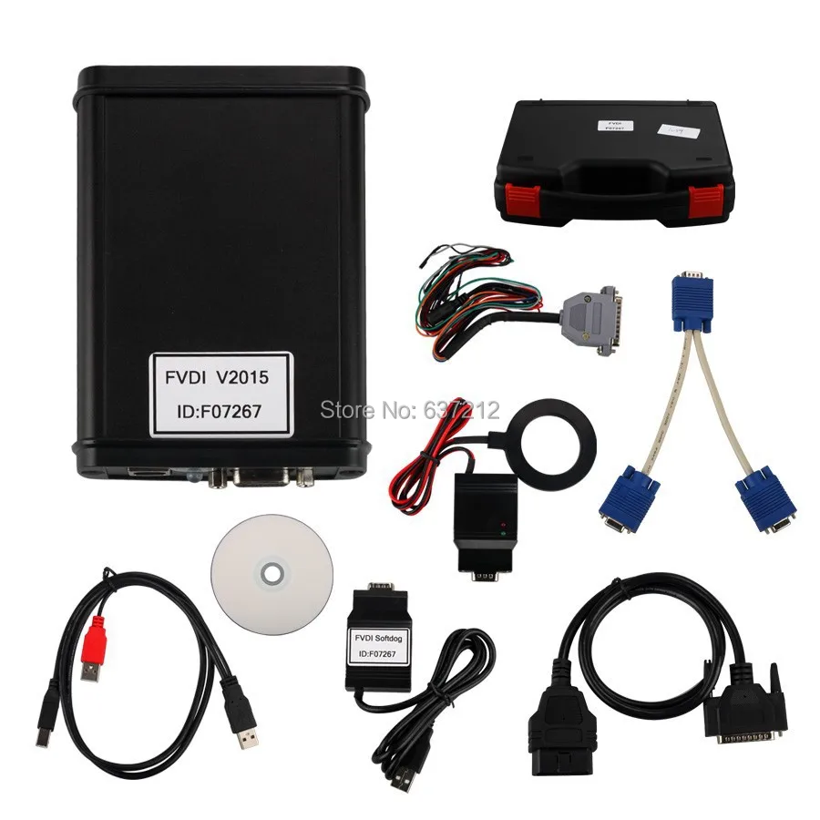 FVDI ABRITES Commander V6.2 usb адаптер компании Renault с Hyundai/Kia/Tag Key Tool программное обеспечение