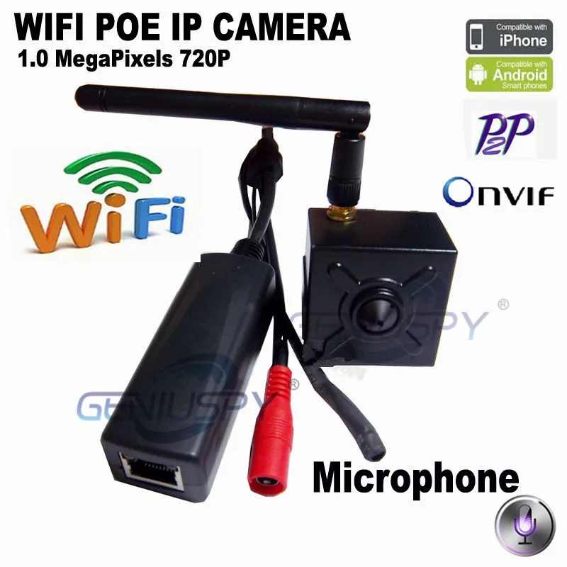 720P HD Pin hole Mini IP Camera Wifi IP Camera POE ONVIF P2P Mini Camera Network Mini POE IP Camera With Audio Extra Microphone 720P HD Pin hole Mini IP Camera Wifi IP Camera POE ONVIF P2P Mini Camera Network Mini POE IP Camera With Audio Extra Microphone