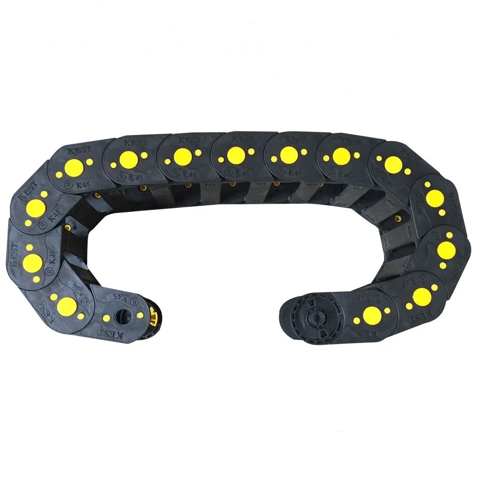 1 meter 35*75*R100 open type plastic towline for CNC Router cable drag