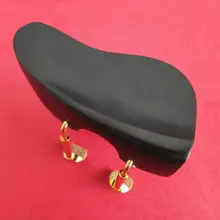 1 шт. натуральный цвет EBONY Скрипка шинрест Форма уха 4/4 подбородок