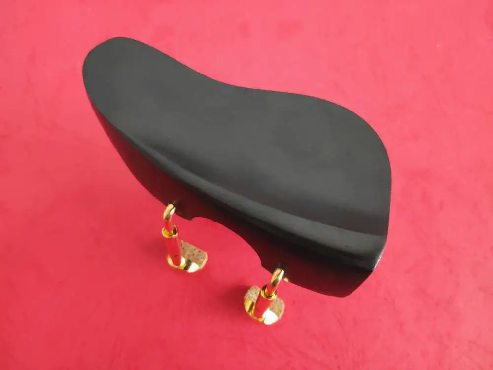 

1PCS NEW Natural Color EBONY VIOLIN CHINREST Ear shape 4/4 chin rest