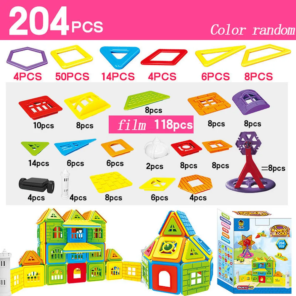 Koop 77 402PCS Magnetische Blokken Magnetische Designer Bouw Speelgoed Set Mini Magneet Educatief Speelgoed voor Kinderen Geschenken