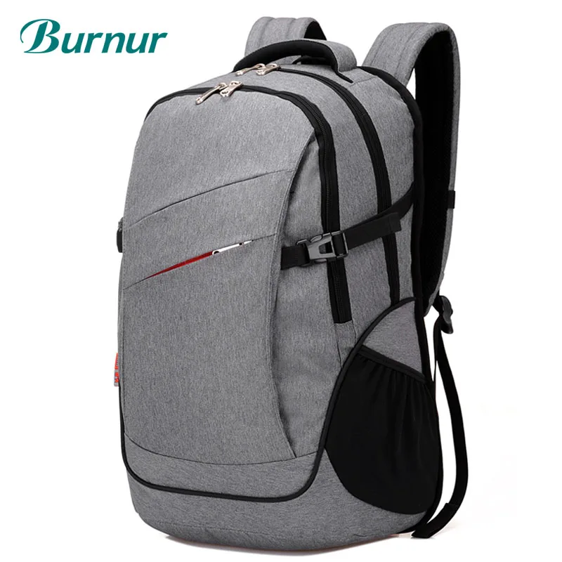 Burnur 14 15.6 17.3 Inch Laptop Bag Anti theft Waterproof Laptop Backpack Travel Bag Unisex Men ...