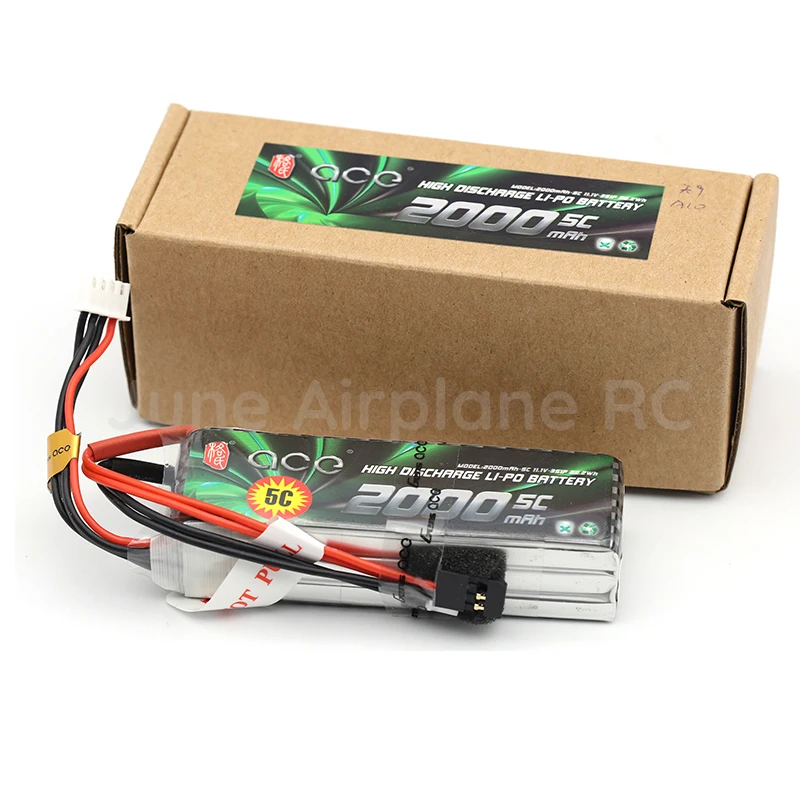 

ACE High discharge LiPo Battery 3S 11.1V 2000mah 5C for RadioLink AT10 Transmitter remote control