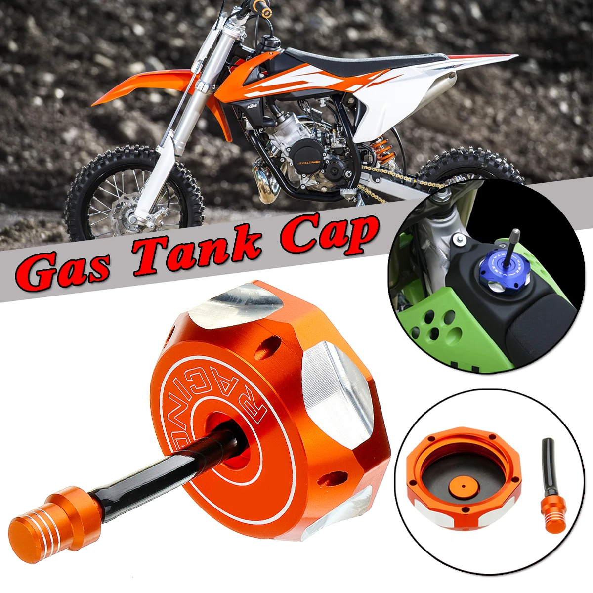 Buy Motorcycle Aluminum CNC Billet Fuel Petrol Gas