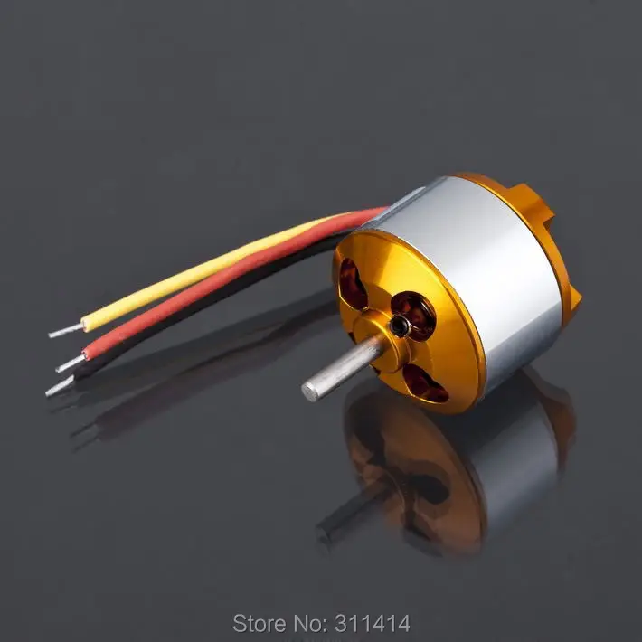 Бесщеточный мотор Outrunner 1peice XXD A 2212 A2212 2200KV 6T с креплением для радиоуправляемого