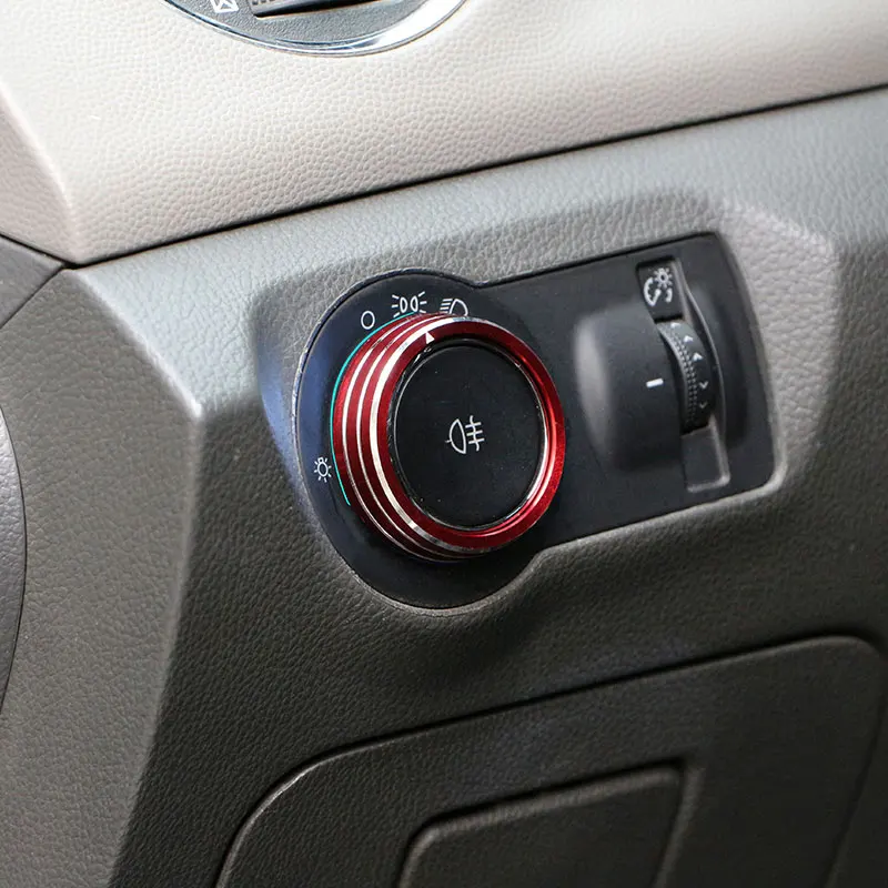 

Car Stainless Steel Headlight Switch Cover Stickers for Opel Mokka for Chevrolet Cruze Sedan Hatchback Malibu Trax Accessories