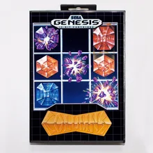 Колонки игровой картридж 16 бит MD игровая карта с розничной коробкой для sega Mega Drive для Genesis