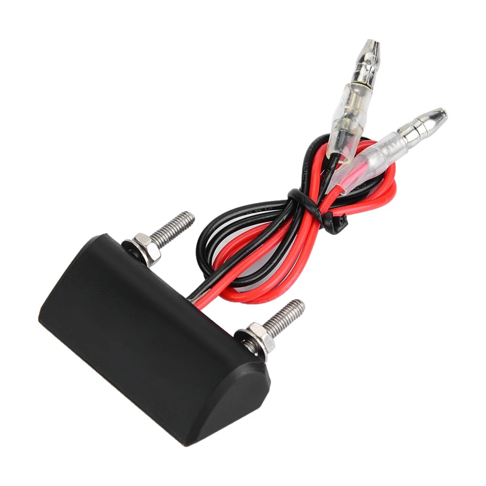 Водонепроницаемый свет номерного знака 12 V Универсальный ABS МОТОЦИКЛ номерного знака белый светодиодный свет с винтовыми отверстиями и пространством для крепления