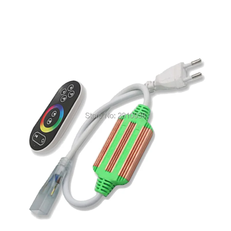 

Waterproof touch 8 key led rgb controller wireless AC 110-220V full color controller common anode 3 channel rgb led controller
