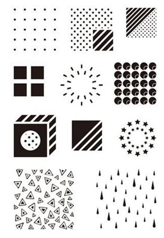 

CLEAR STAMP Little Raindrops background DIY Scrapbook Card album paper craft silicon rubber roller transparent stamps