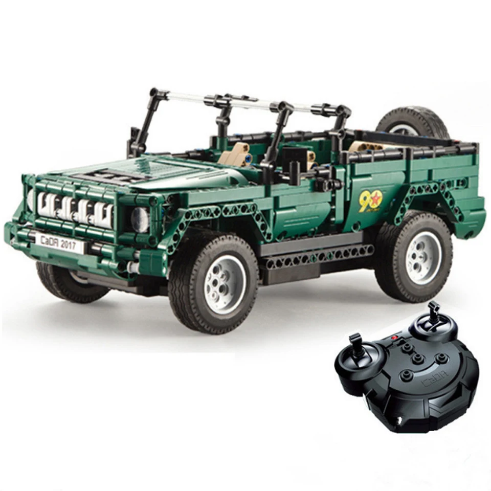 

Technic Parade Car Model Building Blocks Jeep Bricks Compatible with Boys Gift Educational Toys