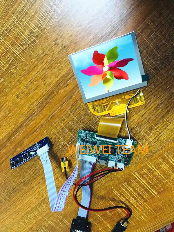 

800*600 3.5 inch 4: 3 lcd screen display with VGA+ HDMI+ AV Controller board for diy project