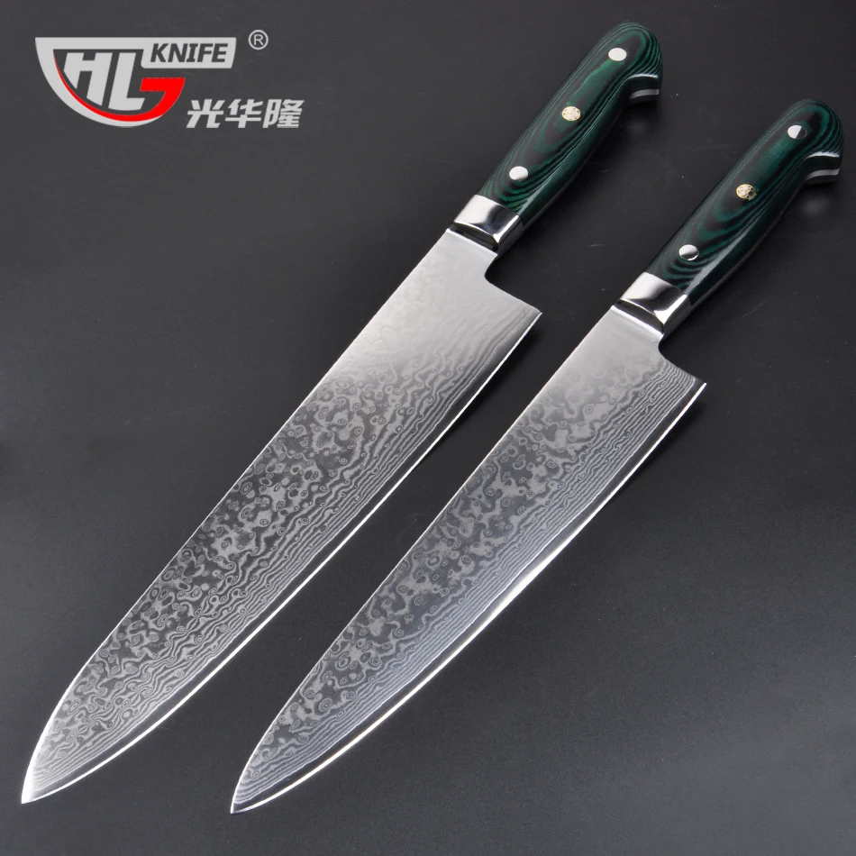 GHL 10 5 Inch damascus knives new Kitchen Knife very sharp meat cutting Cleaver kitchen tools