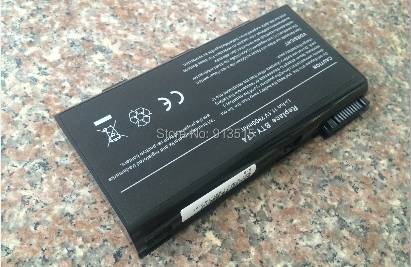 Фотоаккумулятор 9 cell на 6600 мА · ч для MSI A5000 A6000 A6200 CR600 CR610 CR700 CX600 CX700 Φ KB17019|bateria|bateria iii