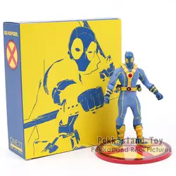 Mezco игрушки Marvel X-Для мужчин Дэдпул синий Ver. Один: 12 Collective фигура игрушки 16 см