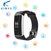 Умный браслет на запястье спортивный браслет с монитором сердечного ритма контроль музыки фитнес-трекер полосы для iphone android pk miband 3