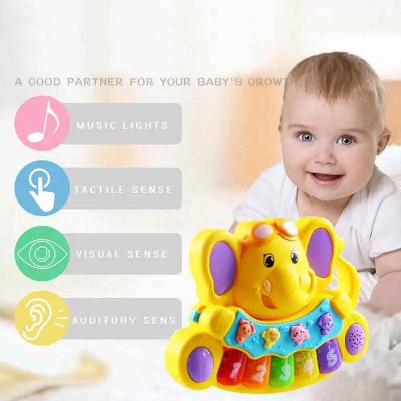 Kids Electronic Organ Musical Toys with Sound /& Lights Toddler Toys Gift