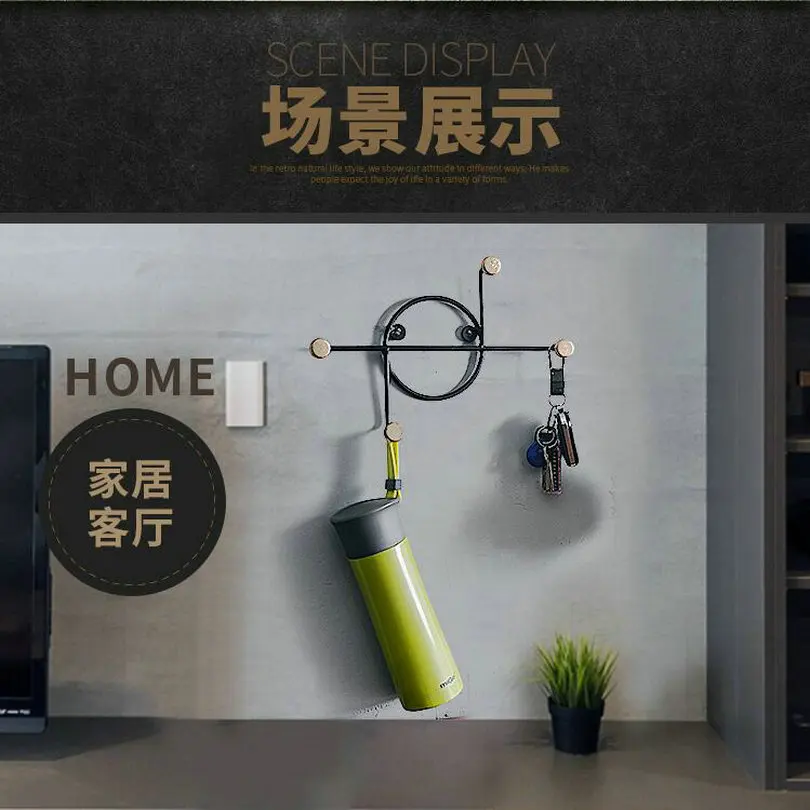 wall decoration coat key hanger hook (3)