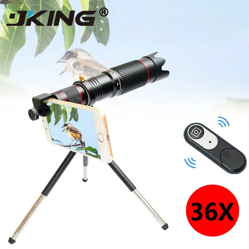 

36X Telephoto Phone Camera Lens Universal Phone Telephoto Lens Tripod with Fashion Design and Feels Great telescope monoculair