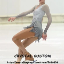 Горячая Распродажа, женские платья для фигурного катания на заказ, Элегантные Новые брендовые модные платья для катания на льду для соревнований DR2901