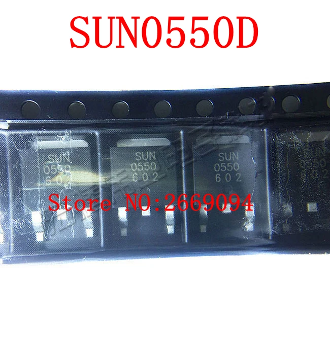 

10PCS/LOT SUN0550 0550 SUN0550D TO252 N-Ch Power MOSFET