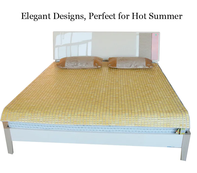 china mattress pad factory bamboo mat mattress cooling summer products 22