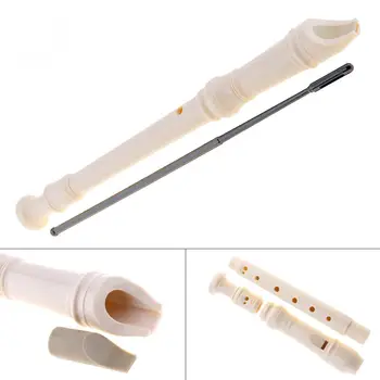 

Delicate 8 Holes Plastics Instrument Musical Soprano Recorder Flute Long Children Toy Musical Instrument Educational Tool