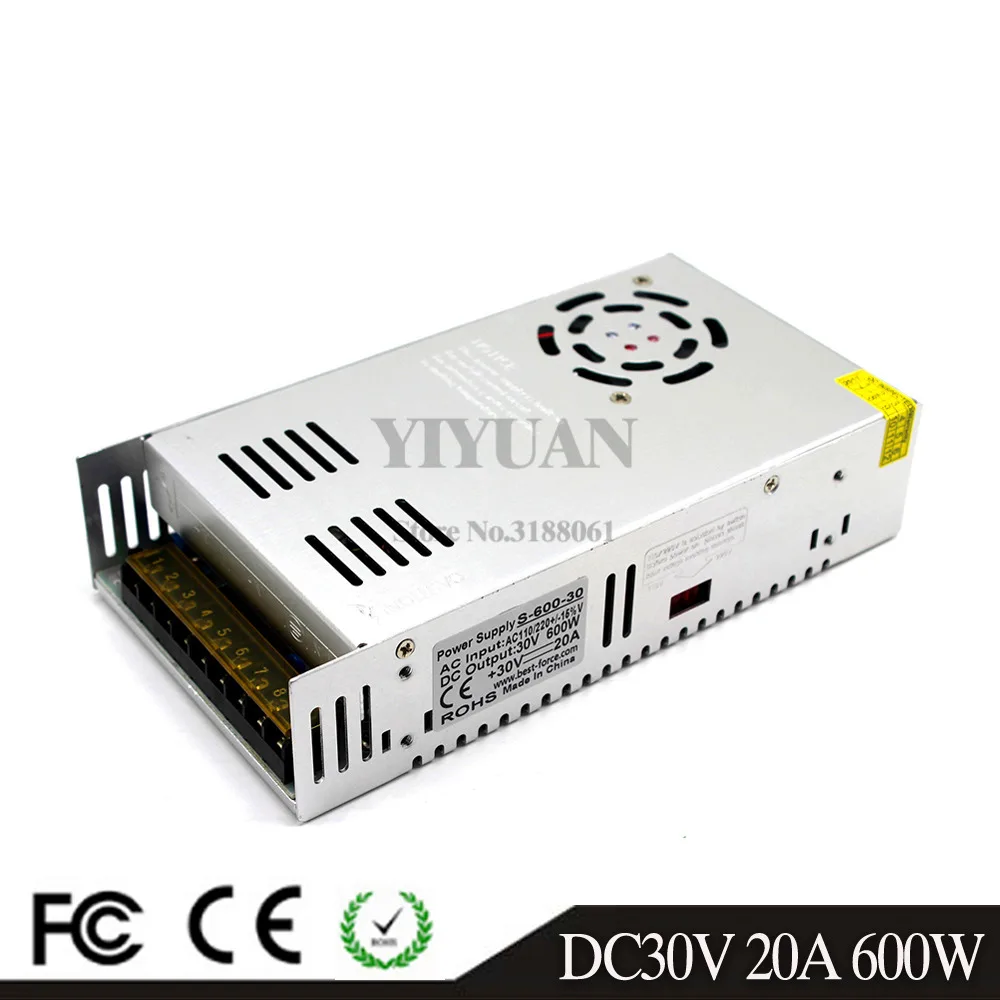 30V600W