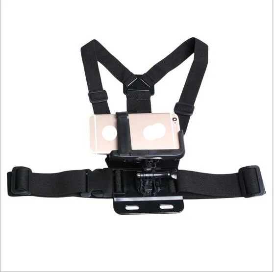 imágenes para Universal de Teléfono Móvil Soporte de la Correa de Pecho Monte Arnés con Clip de Teléfono Celular para sumsung iphone6plus POV Vídeo para Deporte Al Aire Libre imágenes para Universal de Teléfono Móvil Soporte de la Correa de Pecho Monte Arnés con Clip de Teléfono Celular para sumsung iphone6plus POV Vídeo para Deporte Al Aire Libre