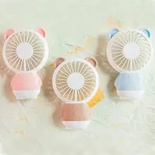 Мини Портативный милый USB вентилятор перезаряжаемый портативный вентилятор с шнурком