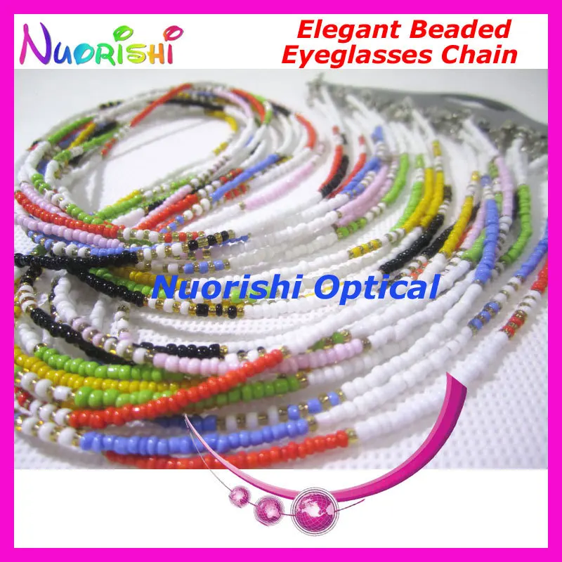 12pcs Nice Steel Wire Rope Beaded Glasses Eyeglasses Sunglasses Eyewear