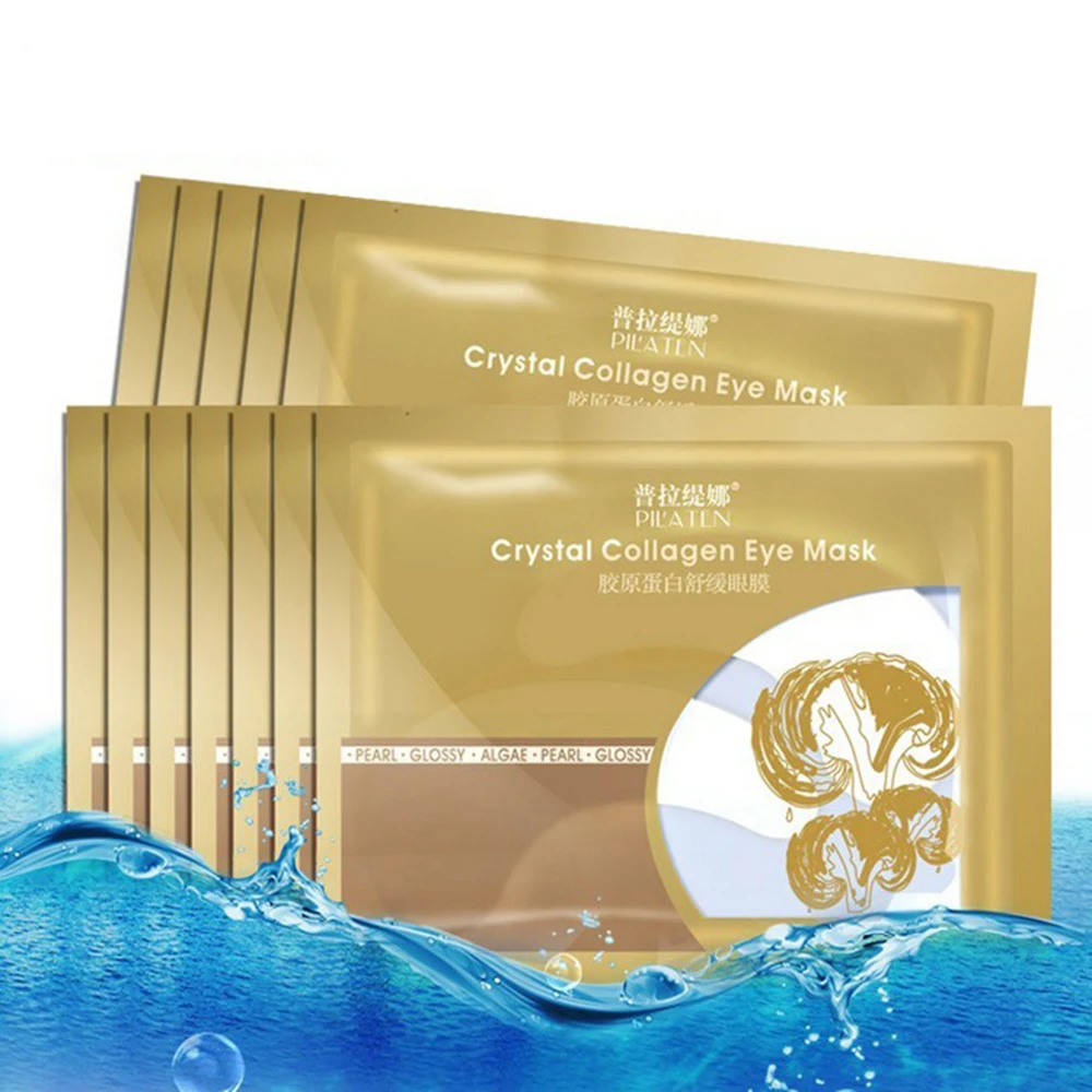 

Clearance 5Pair Eye Patches Collagen Mask Eye Pads Anti-Aging Moisturizing Masks Eyes Care Tools Makeup Skin Care Collagen Masks
