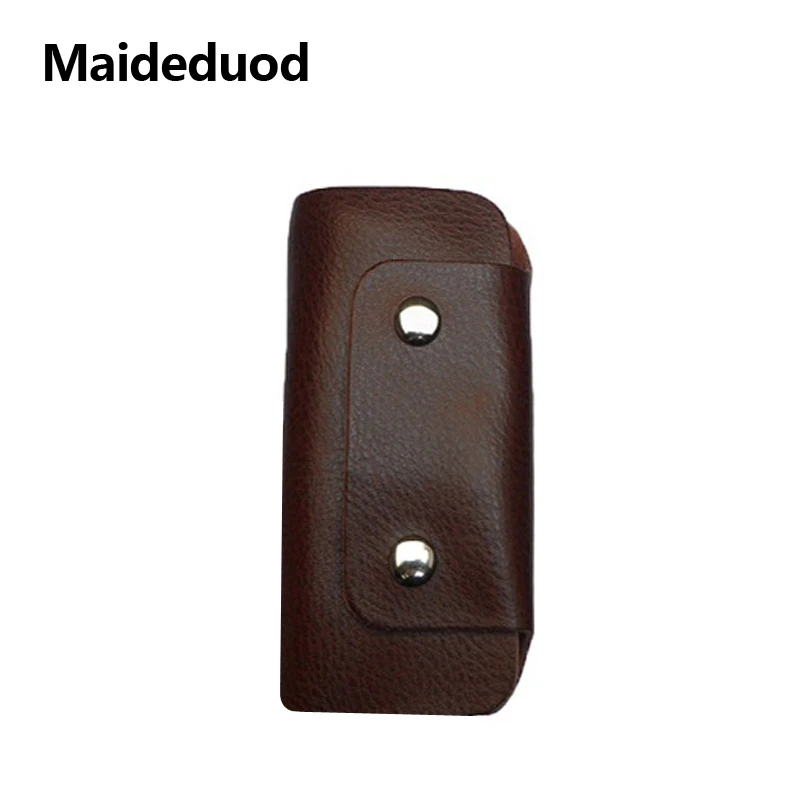 

Maideduod 2018Women And Men High Quality Key Wallets Fashion Car Key Home Key Bags Genuine Leather Hang On The Waist Safety Hard
