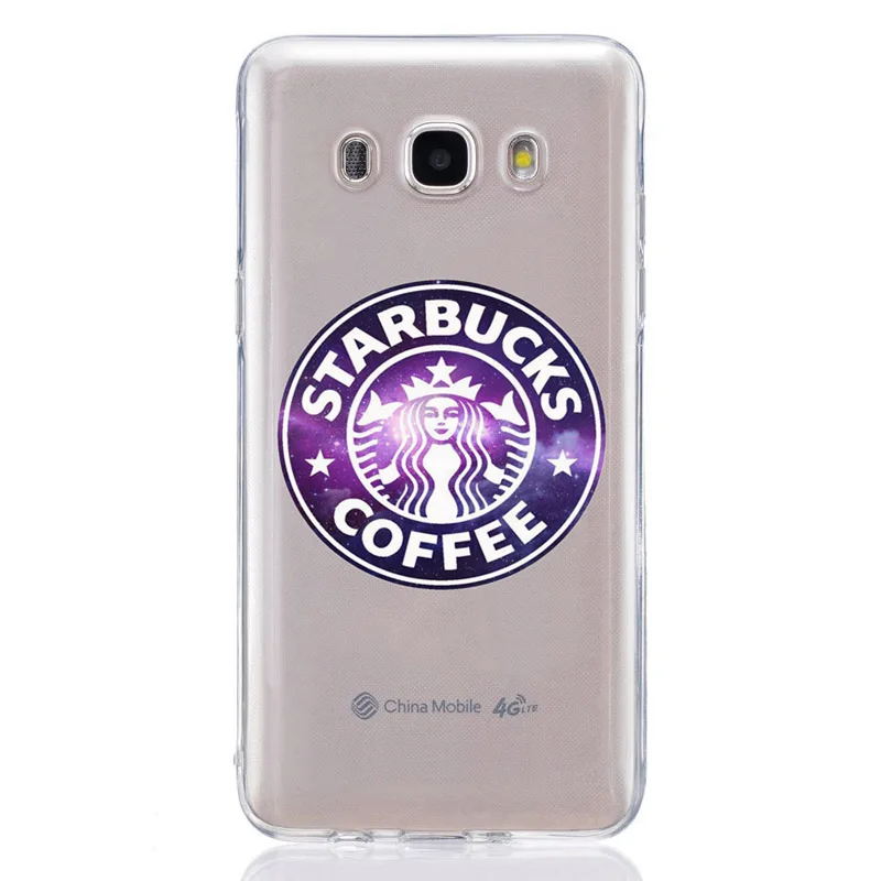 For Samsung Galaxy A3 A5 2016 2017 A300 A320F A510 A520F TPU Colorful Soft Starbucks pattern Design Cover Case Fundas F302