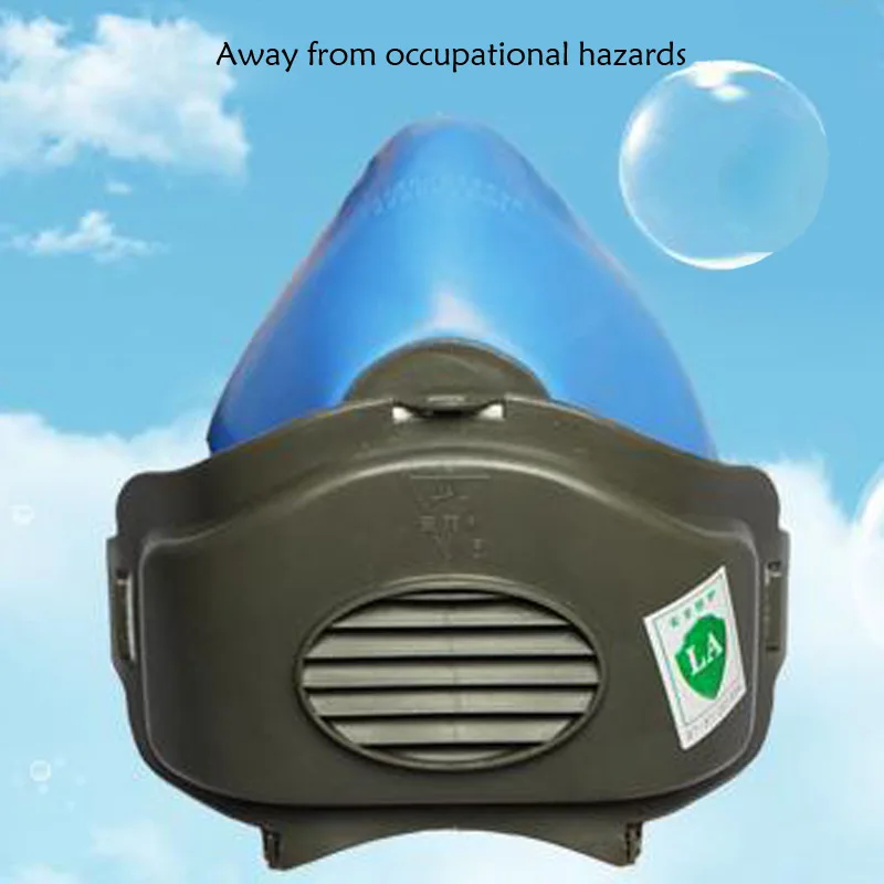 Респиратор маска защитная маска против пыли органические газы и пары фильтра лицо щит безопасность на рабочем месте GMZ011