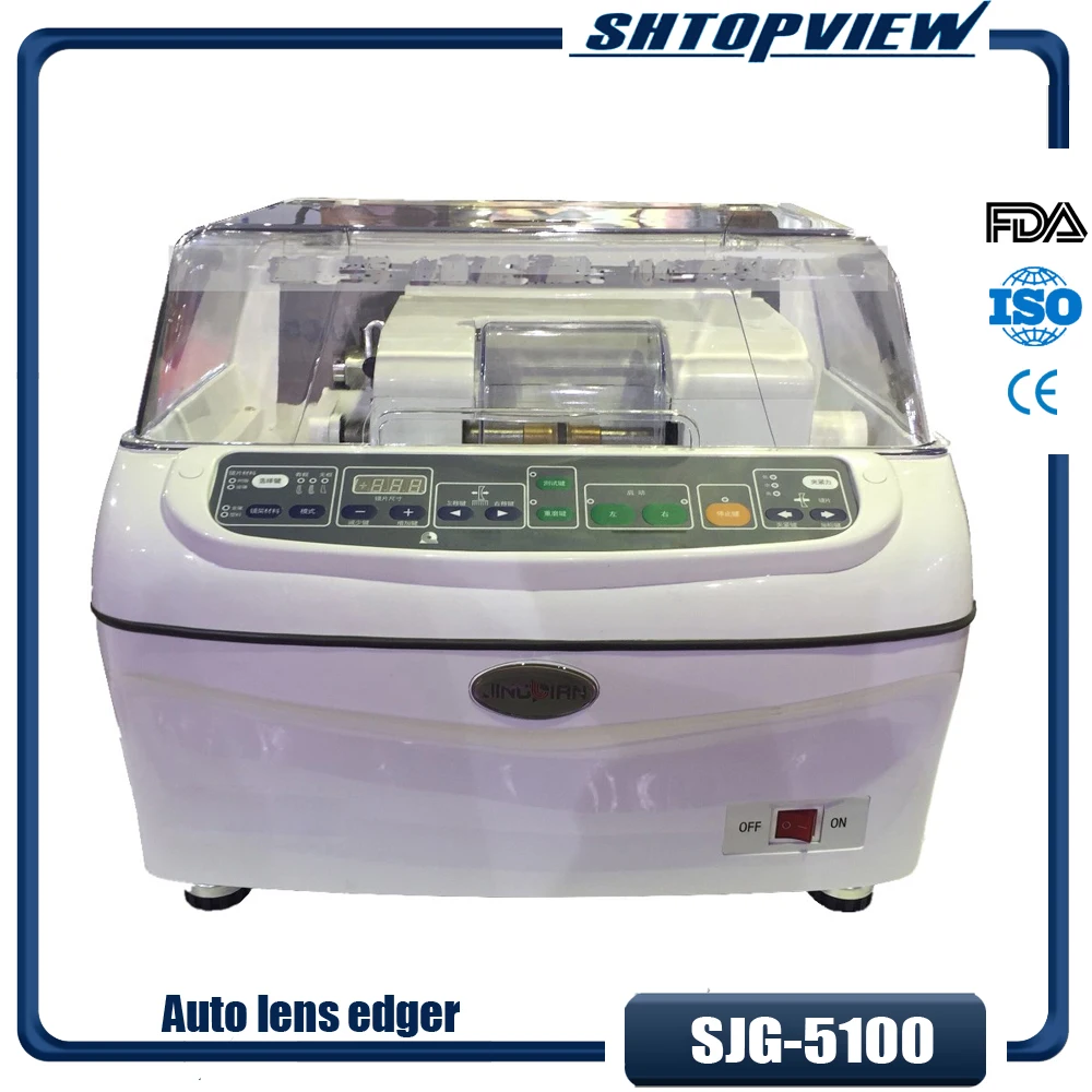 

SJG-5100 auto Lens Edger lens grinder cutter glass polishing machine beveling machine For CR And Glasses Lens
