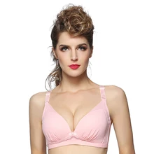 Soft Nursing Bras Breathable Pregnant Women Breast Feeding Bra Yarn + Memory Foams Made Underwear