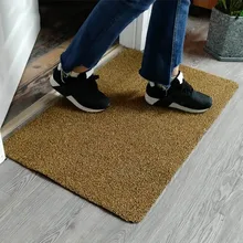 1 шт. газон ковер Противоскользящий прочный для наружного дома сад дверной проем Прямая