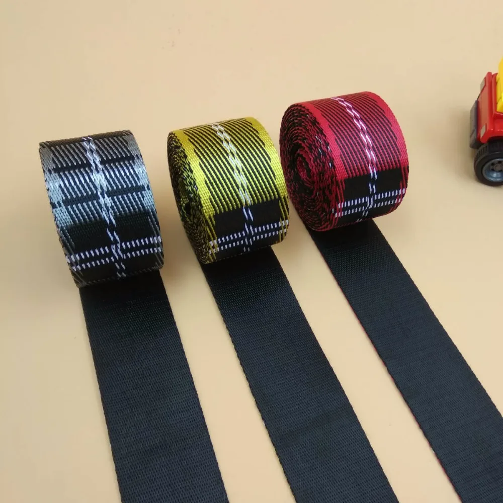 

1.5" High Quality Fashion Nylon Webbing Straps 38mm Width Ribbon Tape 5 Yards Best For Decor Dress Bags Belt Sewing Accessories