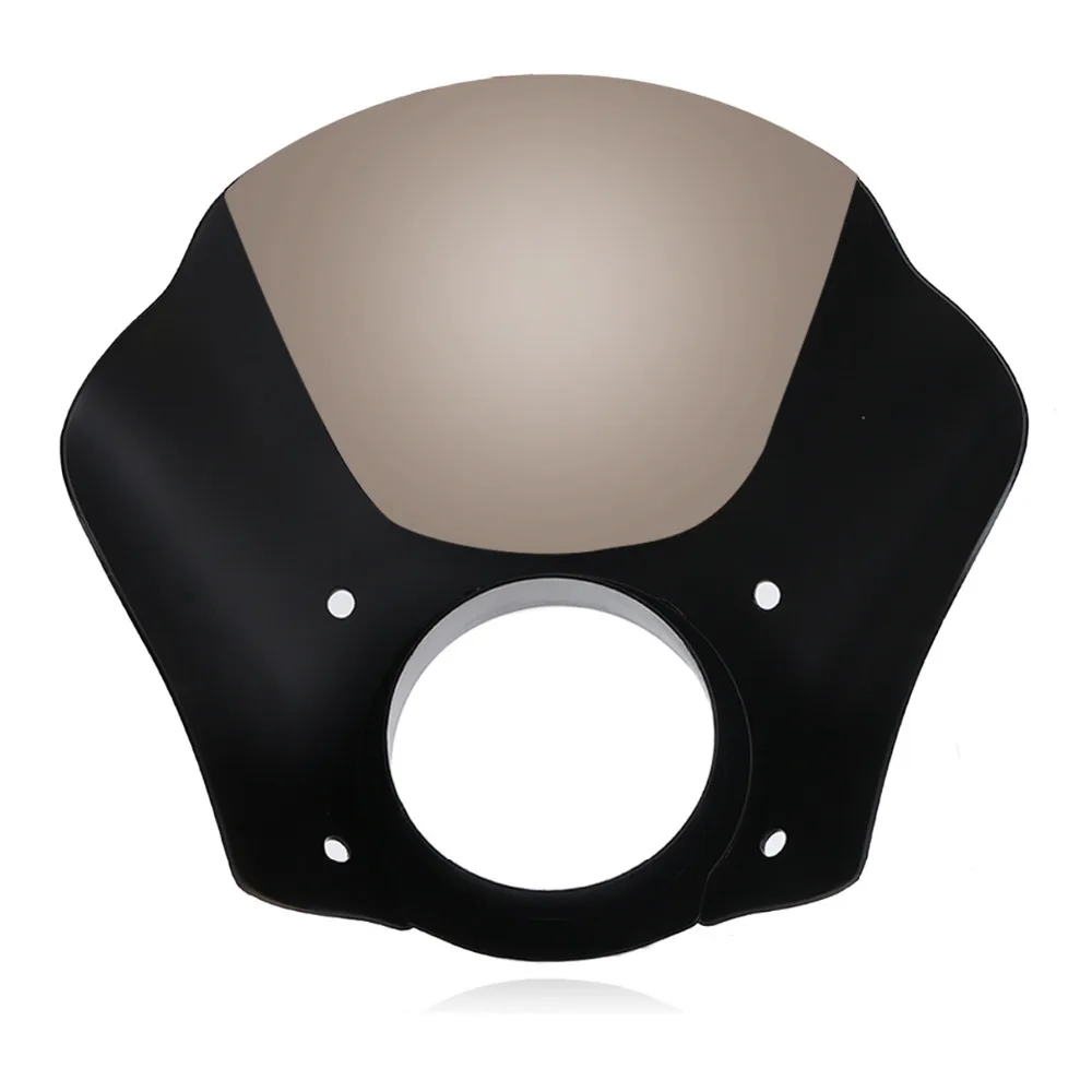  Shades Black Gauntlet Fairing For Harley 86-14 Sportster XL 883 1200 (10)